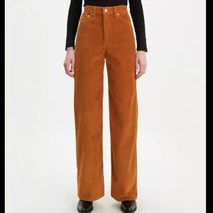 Levi's Ribcage Curdoroy flares